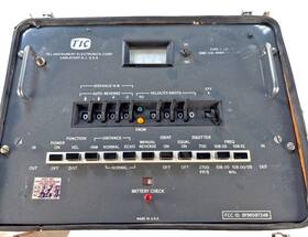 T-24b Tic Tel Instrument Electronics Type T 24b Dme/gsi Ramp Test Set With Power Cord