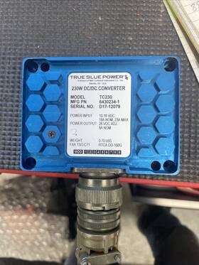 6430234-1 True Blue Power Dc To Voltage Converter Tc230 6430234-1 True Blue Power Dc To Voltage Converter Tc230