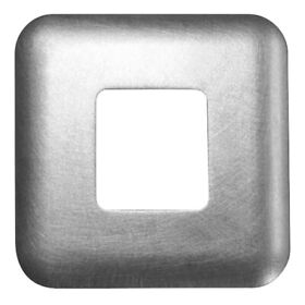 9017897 True Blue Front Mount Adapter Standard Square Cover Plate Dual Port
