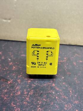 Tyco Electronics Potter & Brumfield Cua-41-30010 And Relay 24v Pn Time Delay