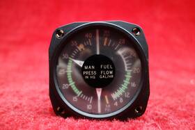 C662037-0109 United Instruments Manifold/fuel Pressure Indicator Pn 6331 C662037-0109 United Instruments Manifold/fuel Pressure Indicator Pn 6331