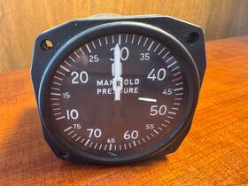 31854-12m United Instruments Ranco Mitchell Edo Aire Cessna Piper 5770-2 31854 -united Dual Manifold Pressure Gauge An5770-2 Tested 31854-12m United Instruments Ranco Mitchell Edo Aire Cessna Piper 5770-2 31854 -united Dual Manifold Pressure Gauge An5770-2 Tested