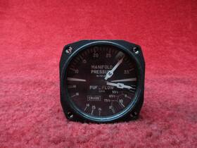 Aw2824ak02 Us Gauge Dual Manifold And Fuel Flow Indicator Pn Aw2824ak02 Us Gauge Dual Manifold And Fuel Flow Indicator Pn