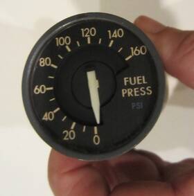 Us Gauge Vil-oc3b Indicator Fuel Pressure Dc-mcdonnel Douglas Aircraft Ms90452-7