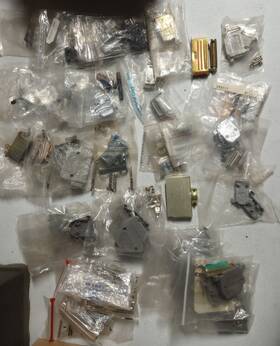 Pius-022 Various Assorted Connector Shells - New Surplus Condition