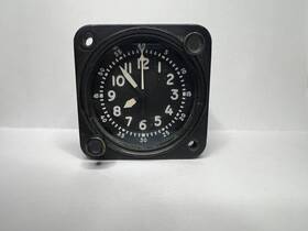 A-13a-2 Waltham 400202 Aircraft Clock 8 Day Mechanism With Elapse Timed Reset