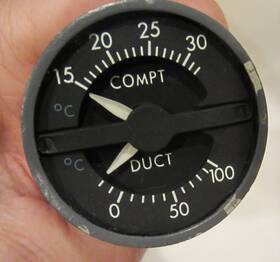 Weston 520898 Temp Compt Supply Duct Gauge P/n