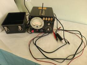 Usm-116b Winslow Tele Tronics Inc An/usm-116b Multimeter 105/125v 50-400 Powers Up As Is