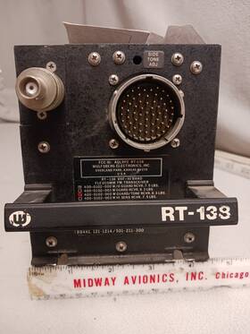 400-0102-002 Wolfsberg Electronics Global Wulfsberg Rt-138 Vhf Hi Band Flexcomm Fm Transceiver 400-0102-002 Wolfsberg Electronics Global Wulfsberg Rt-138 Vhf Hi Band Flexcomm Fm Transceiver