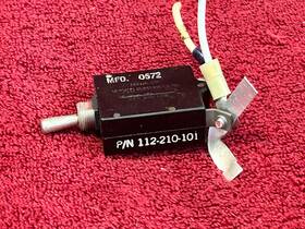 Wood Electric Co Inc 112-210-101 Circuit Breaker Toggle Switch 10 Amps P/n