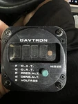 M655 Davtron Five Function Indicator With Operating Manual. Fixed Price $170.00.
