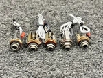 468-002 Piper PA23-250 Mic Jacks (set Of 5). Fixed Price $44.80.