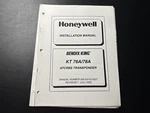 Bendix/king Kt 76A/78A Atcrbs Transponder Install Manual. Fixed Price $76.52.