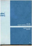 Bendix King KFC-300 Installation Manual 006-0091-01 Rev. Fixed Price $100.00.