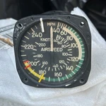Kollsman Airspeed Indicator Pn 586BK Century Instrument 40-250MPH 200 Knots Read. Fixed Price $89.99.