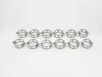 Instrument Mounting Clamps Pn: MS28042-1A / NH1002261-10 Lot # B2284. Fixed Price $195.00.