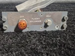 Boeing 727 Flight Recorder Control Panel Assembly 69-15974-9. Fixed Price $70.99.