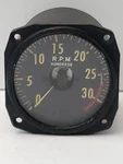 General Electric Rpm Gauge, Type DO-35, 8D035 Parts Or Display Only. Fixed Price $38.00.