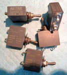 One New Nos Airpax AP1 1-7-1F-502 Circuit Breaker Switch 5A 50/240V 400HZ. Fixed Price $85.00.