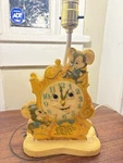 Vintage 80S Hickory Dickory Lamp- Norman Industries- Usa Made Rare. Fixed Price $20.00.