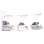 Lot Of 3 L-com SDRA25AG Right Angle Assembled D-sub Hood Kit, DB25/HD44. Fixed Price $35.00.
