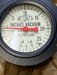 Nos Vintage Westach Vacuum Gauge 2.25. Fixed Price $25.00.