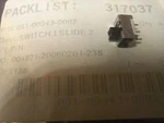 Bendix Switch LSIDE2 P/n 031-00343-0002 Pc Board Solder In New. Fixed Price $15.00.