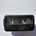 Cessna Rochester Cluster Amps Oil Pressure Gauge P/n C669560-0101. Fixed Price $99.00.