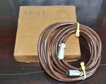 Tajimi Pin Connectors Plug 5 Signal Hirakawa Cable (toa Part YR-71) Japan. Fixed Price $100.00.