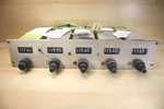 Gables Nav Comm Selector Panel From King Air (5 Control Heads). Fixed Price $175.50.