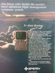 11/1986 Pub Sperry Flight Management Systems Boeing 747-400 Airliner Original Ad. Fixed Price $11.66.