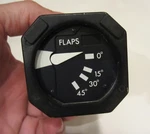 Flap Position Indicator France Brion Leroux Aeronautique Unknown P/n Aircraft. Fixed Price $119.99.