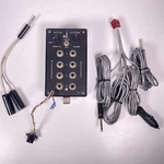 Radio Systems Technology RST-443 Avitation Microphone Headphone Way Box Vtg. Fixed Price $89.99.