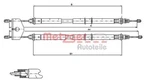 Metzger 11.5453 Cable, Parking Brake Ford, Mazda. Fixed Price $43.83.