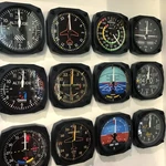 Wall Clock, Altimeter, Directional, Aviation, Airspeed, Vacuum, Gyro,. Fixed Price $69.00.