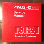 Rca Avionics PRIMUS-40 Wxd Weather Radar Service & Parts Manual. Fixed Price $188.20.