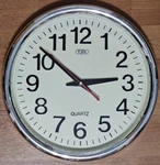 Vintage Rare Large Tozai Quartz Wall Clock 12" Retro Office School Mid Century. Fixed Price $49.99.