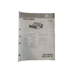 Sony RM-X2 Remote Commander Service Manual + Supplement 1 Original. Fixed Price $13.99.