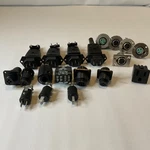 Industrial Panel Mount Connector Lot 19-IEC, Switchcraft Xlr, Cinch Plugs-nt. Fixed Price $60.00.