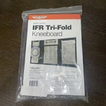 Tri-fold Ifr Kneeboard Pilot ASA-KB-3I. Fixed Price $35.00.