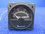 Beech 58 Baron Hickok Prop Ammeter W/ Light 28V P/n A-1157-11 (0222-272). Fixed Price $119.95.