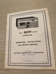 Vintage Narco VOA-2 Omniplexer Operation, Installation & Service Manual. Fixed Price $25.00.