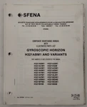 Sfena Gyroscopic Horizon H321ABM1 & Variants Component Maintenance Illust. Parts. Fixed Price $25.30.