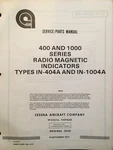 Cessna Arc IN-404A And IN-1004A Install, Service & Parts Manual. Fixed Price $115.78.