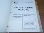 Genave Delta 303 Marker Beacon Install Manual. Fixed Price $39.99.