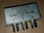 Lorch Electronics Coaxial Mixer Crystal 0.5-500MHZ 10658140 Bnc(f) Rf Microwave. Fixed Price $105.00.