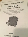 Scintilla Bendix S4RN, S4LN, S6RN, S6LN Magneto Service Instructions.. Fixed Price $103.47.