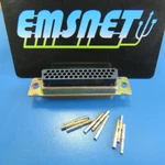Tyco M24308/2-13F Qty Of Per Lot 44 Position D-sub, High Density Receptacle,. Fixed Price $45.00.