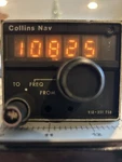 Collins VIR-351 Tso Nav Radio. Fixed Price $125.00.