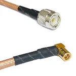 RG400 Tnc To Smb Female Angle Rf Cable Fast-ship Lot. Fixed Price $122.44.